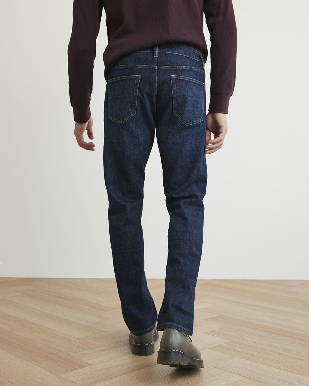 Straight-Leg Denim Pant