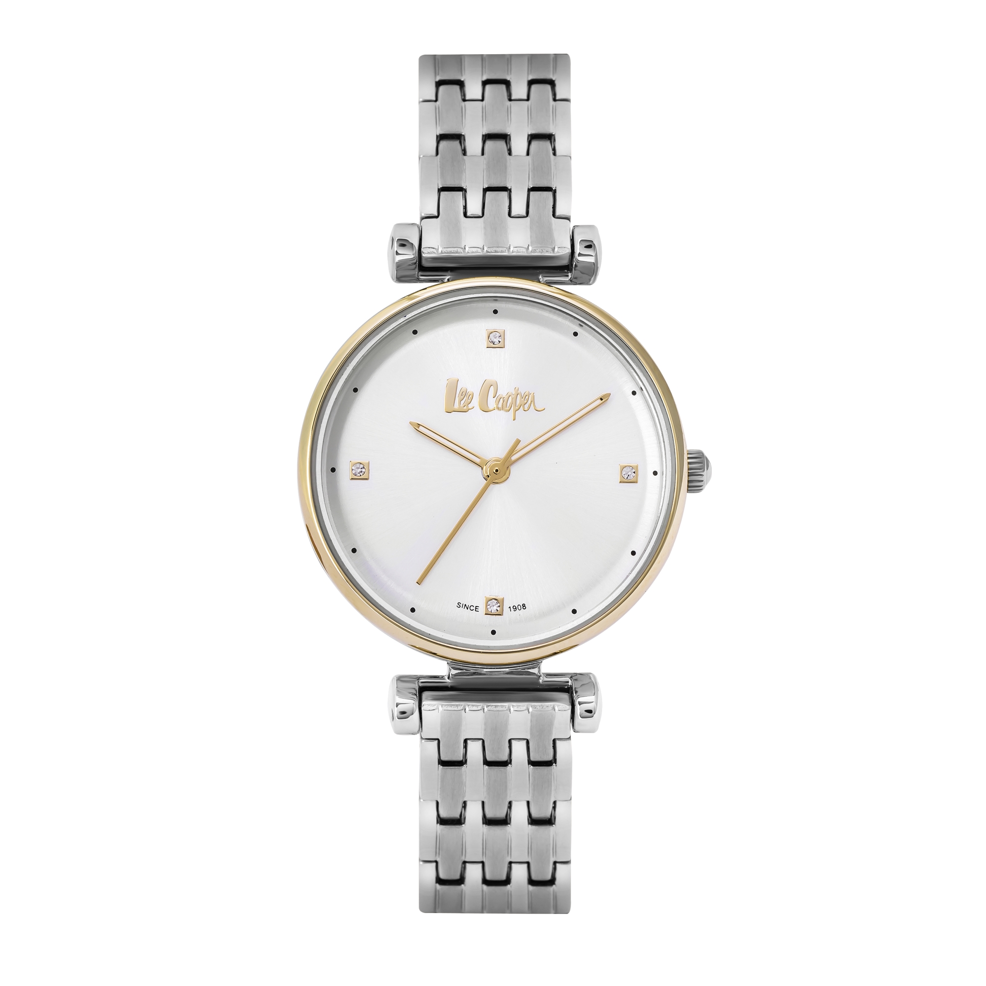 LEE COOPER-Women's Silver 31mm watch w/Silver Dial