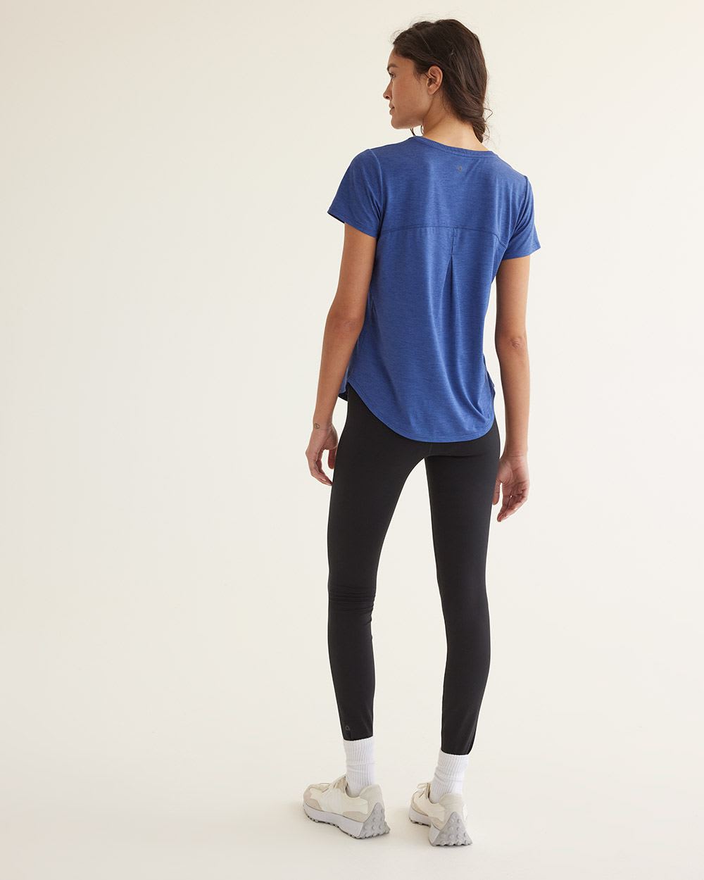 Short-Sleeve Crew-Neck Tee, Dry Lux Hyba, Hyba Essentials