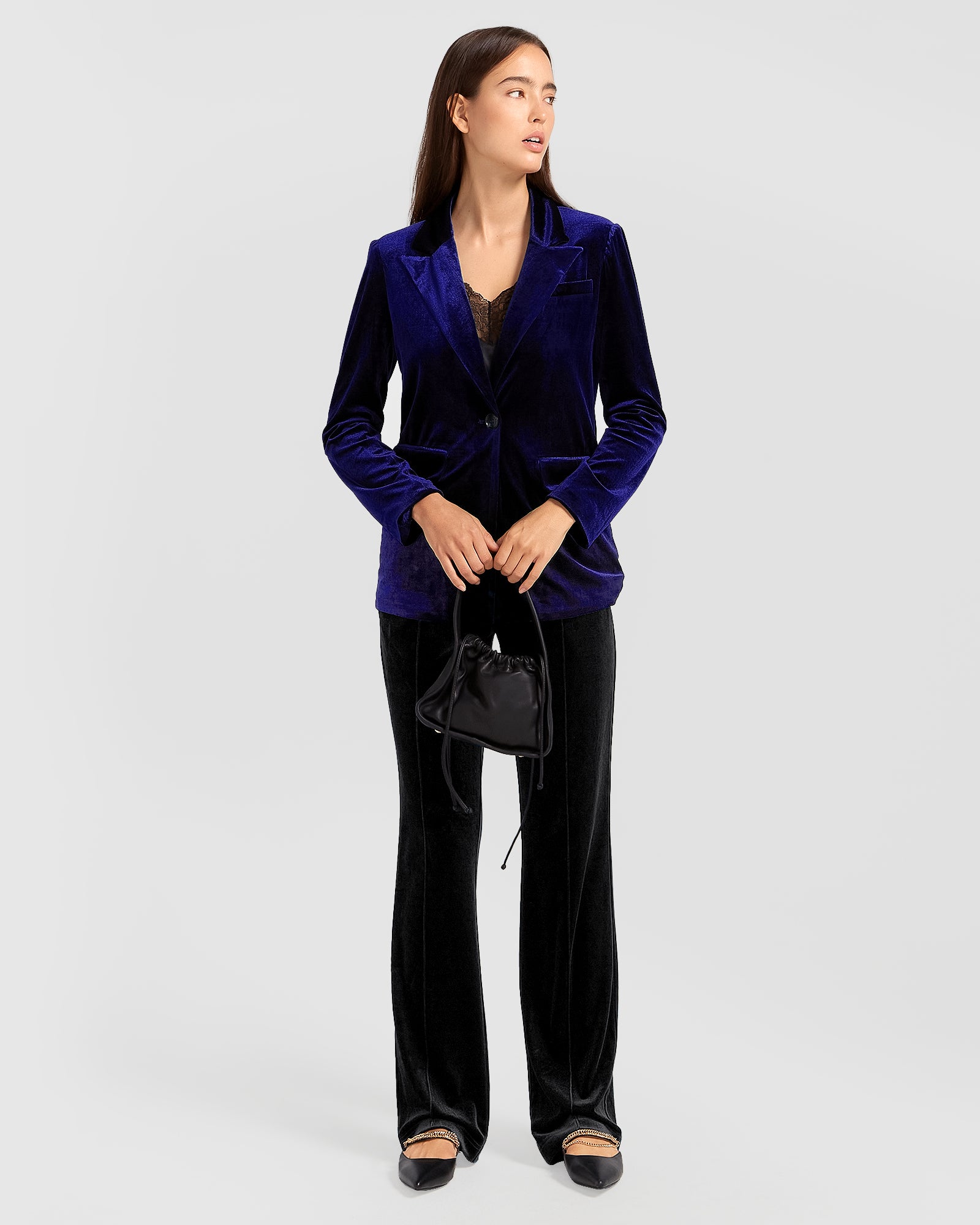 Belle & Bloom Eternity Velvet Blazer