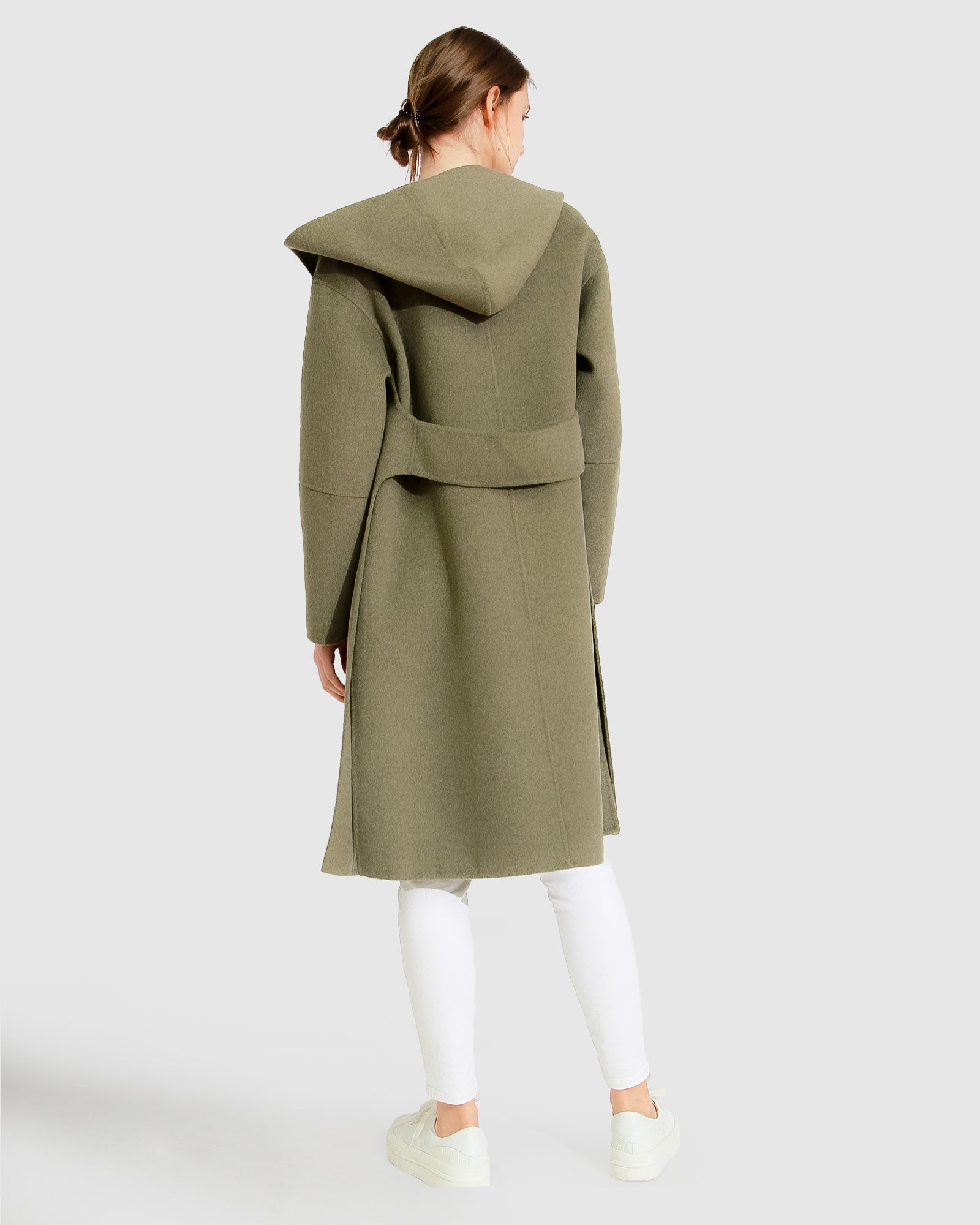 Belle & Bloom Walk This Way Wool Blend Oversized Coat