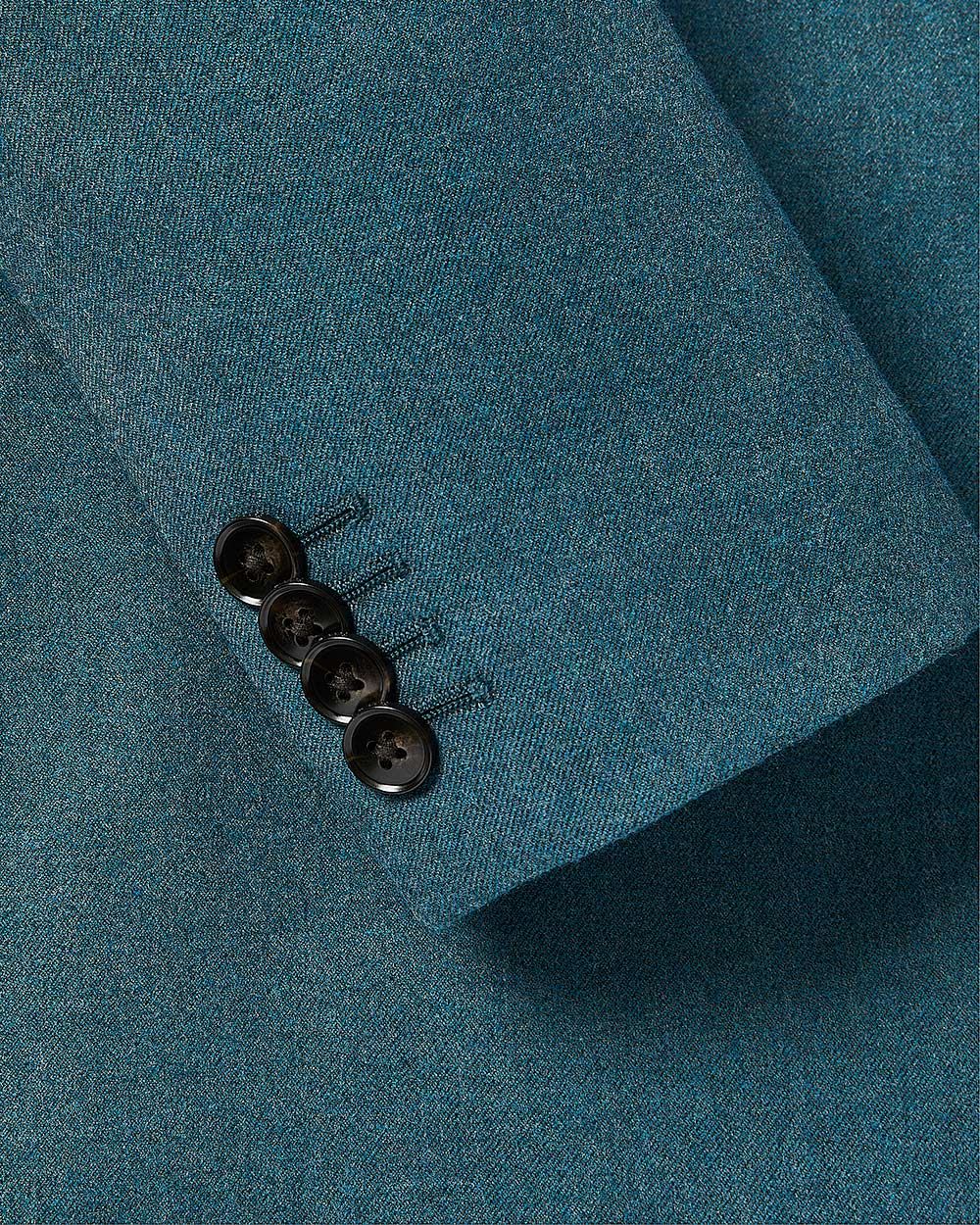 Slim-Fit Brushed Suit Blazer