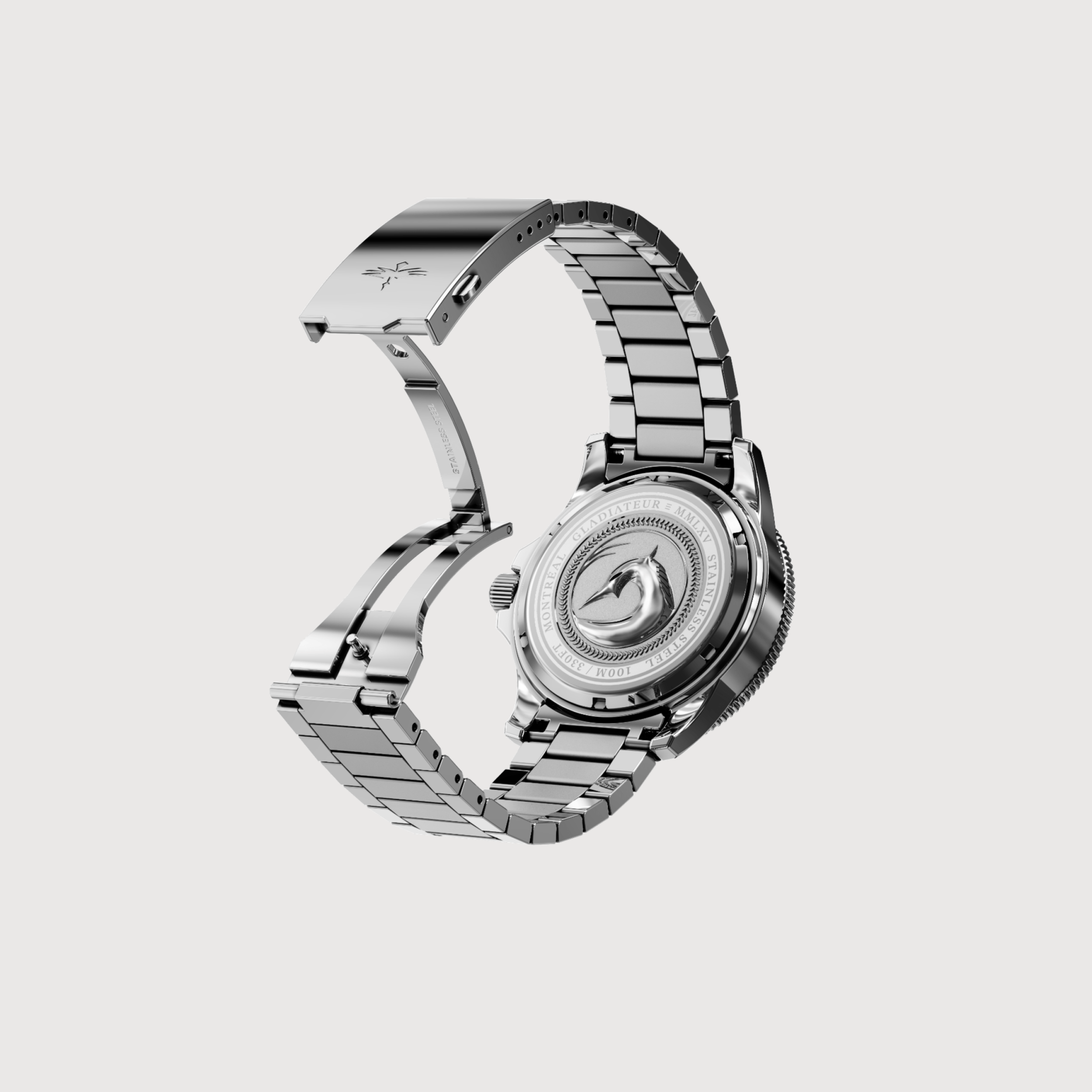 HERON WATCHES | GLADIATEUR MMLXV, ACIER ≡ BLUE