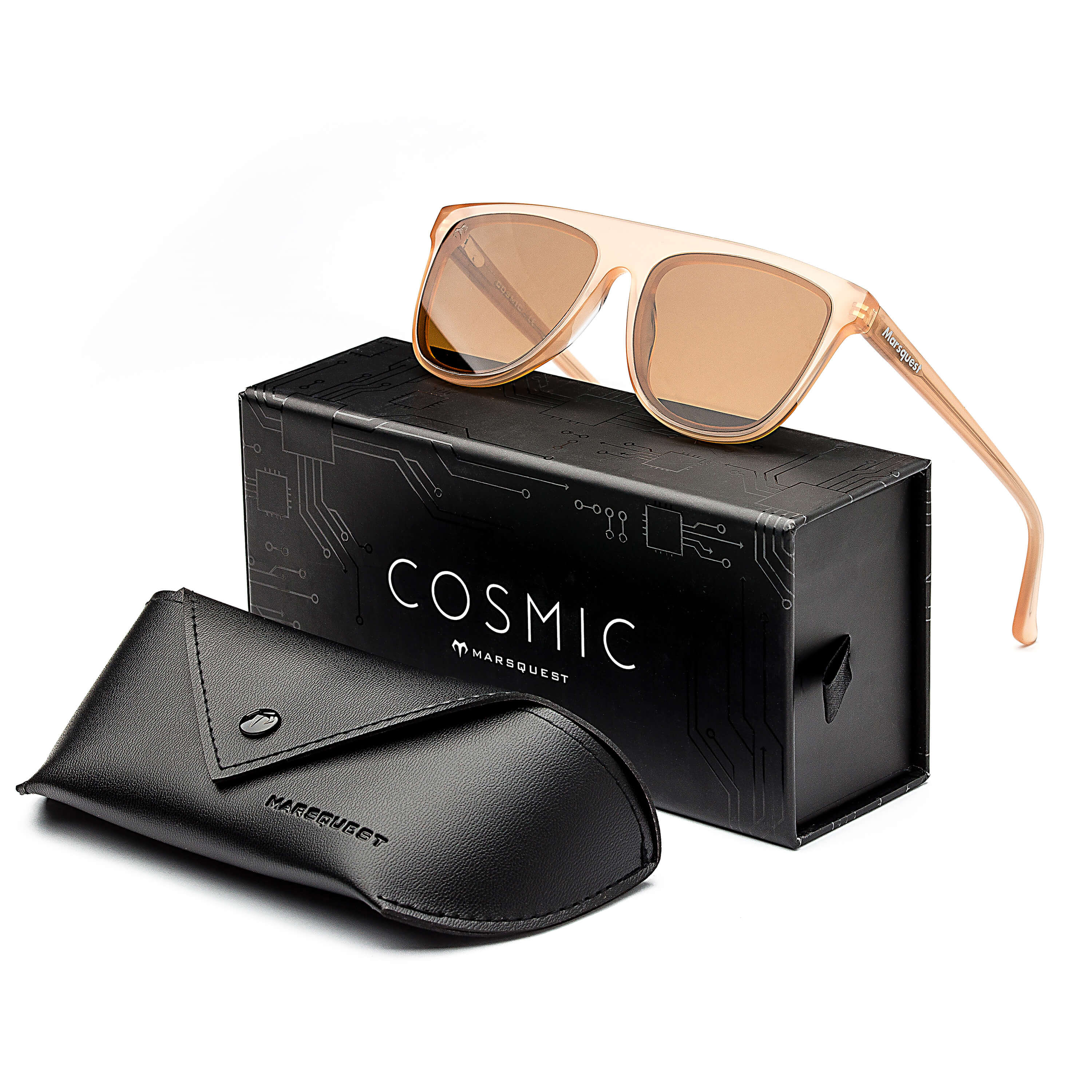 MarsQuest - Aesthetic Flat Top Designer Sunglasses