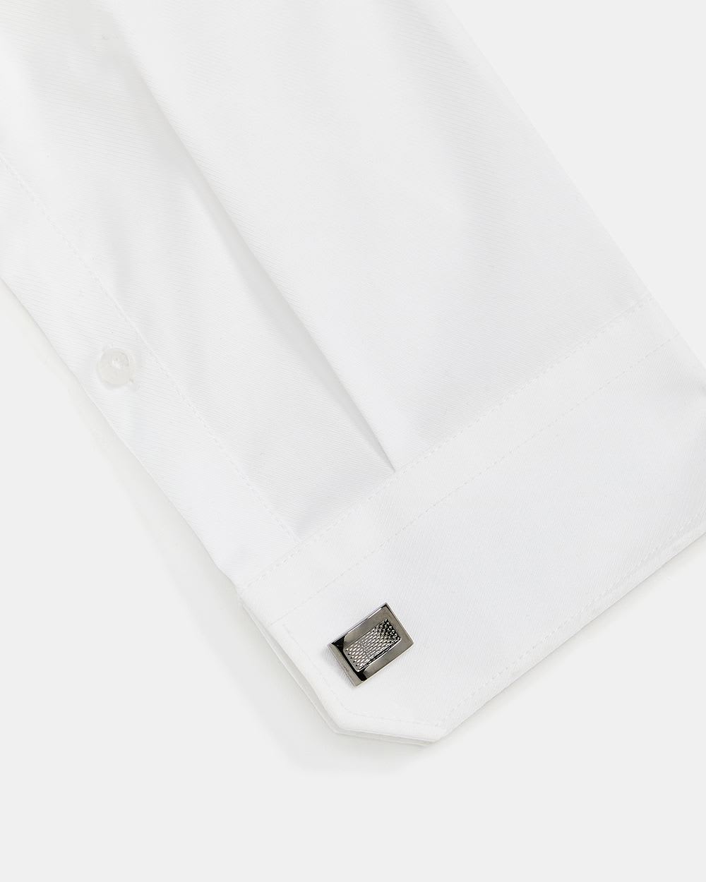 Shiny Gunmetal Cuff Links