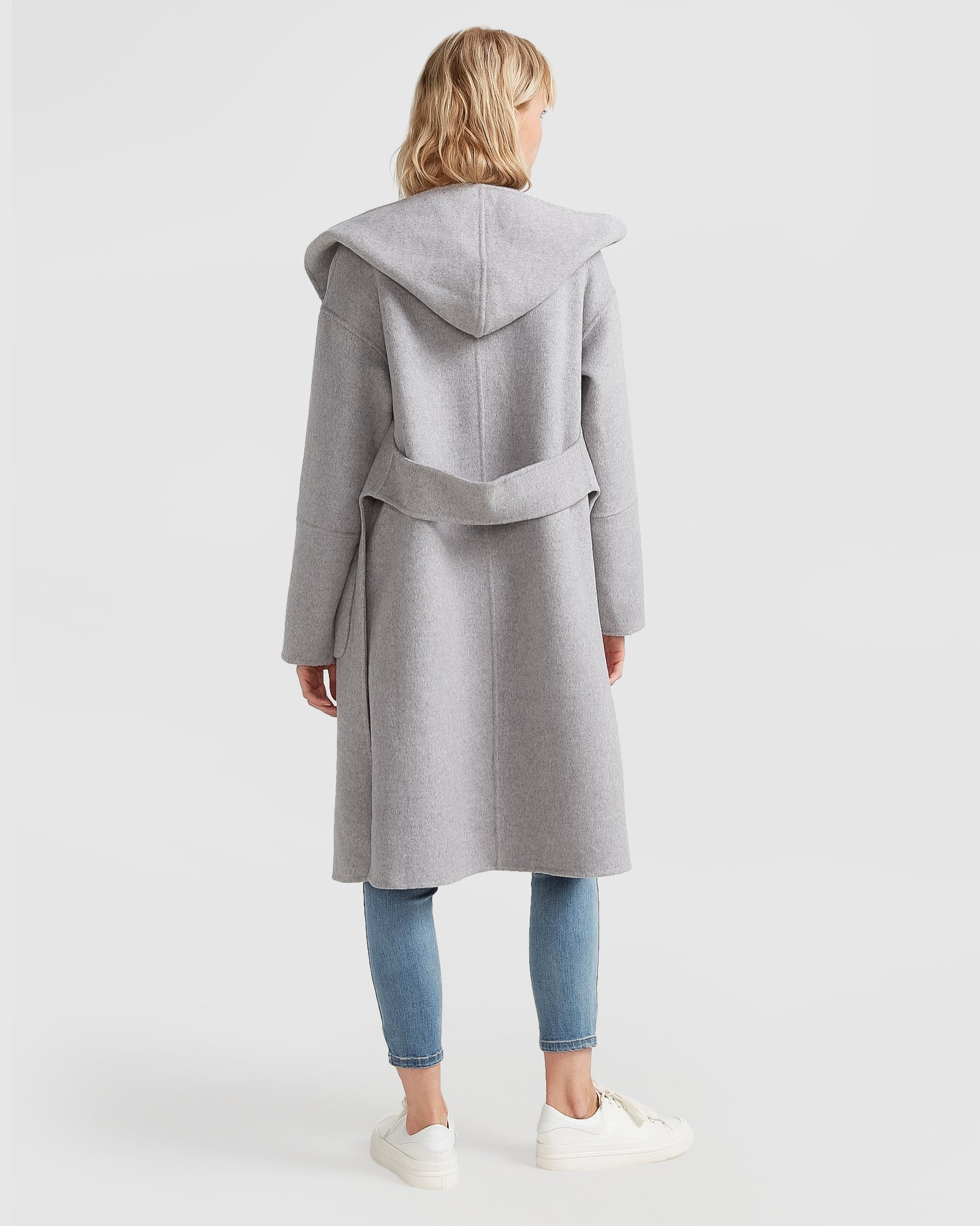 Belle & Bloom Walk This Way Wool Blend Oversized Coat