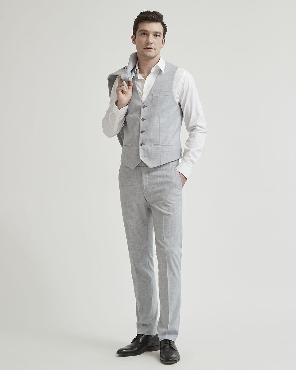 Essential Light Grey Suit Pant