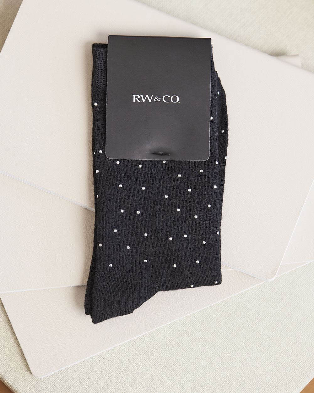Crew Socks with Glitter Studs