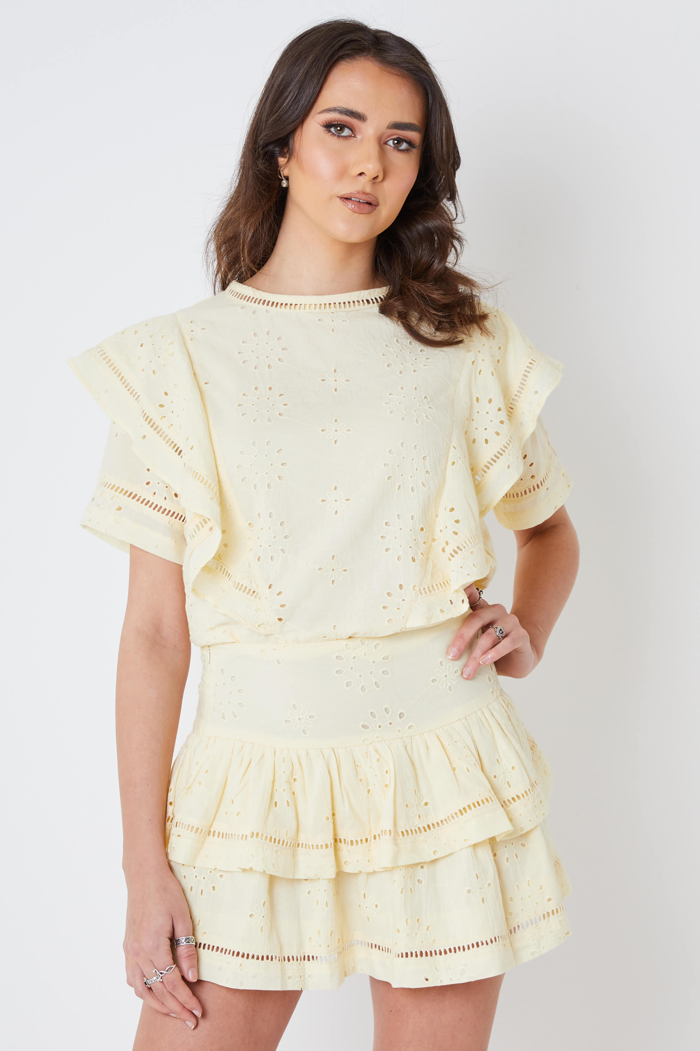 Creea Ruffled Blouse