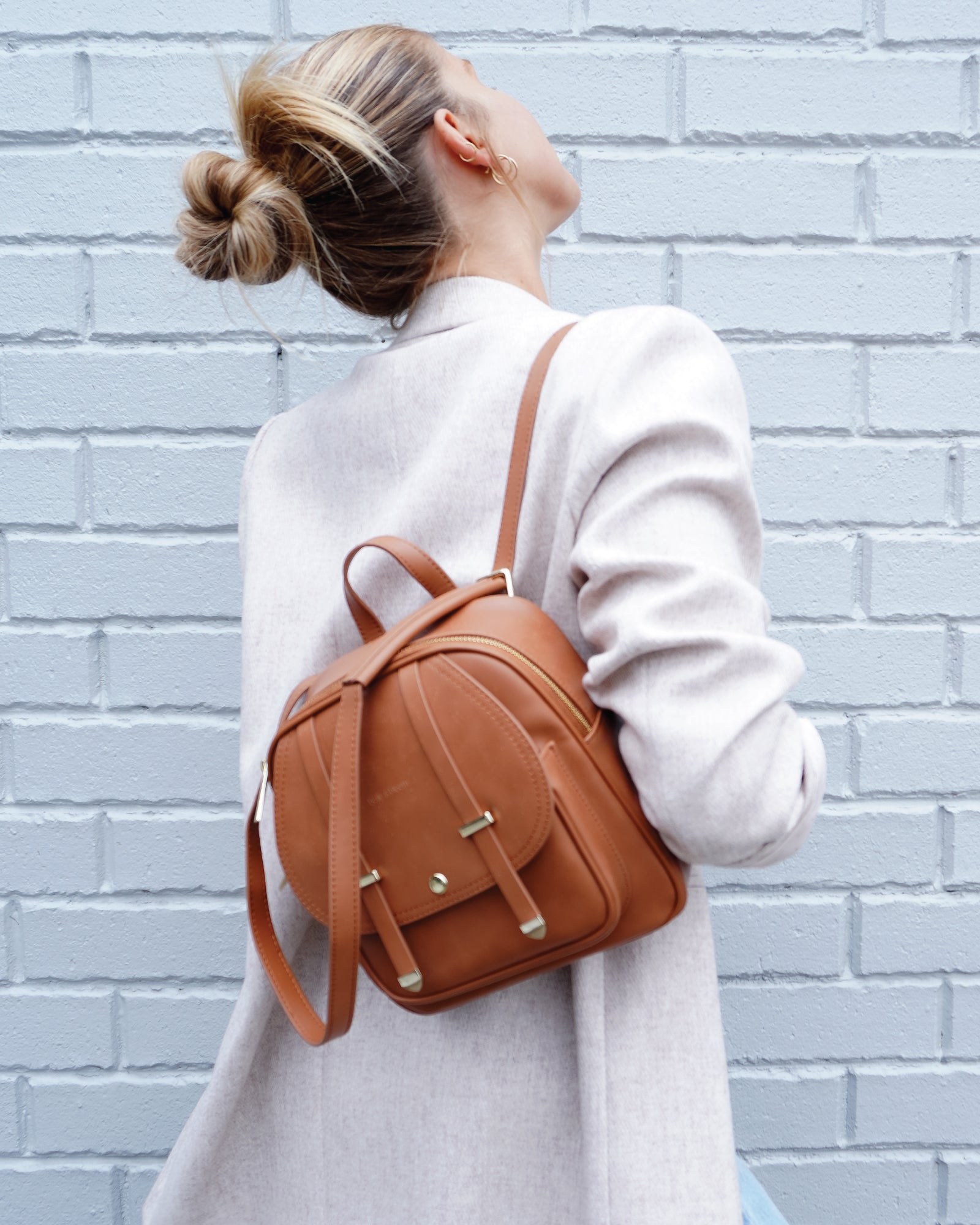 Belle & Bloom Camila Leather Backpack
