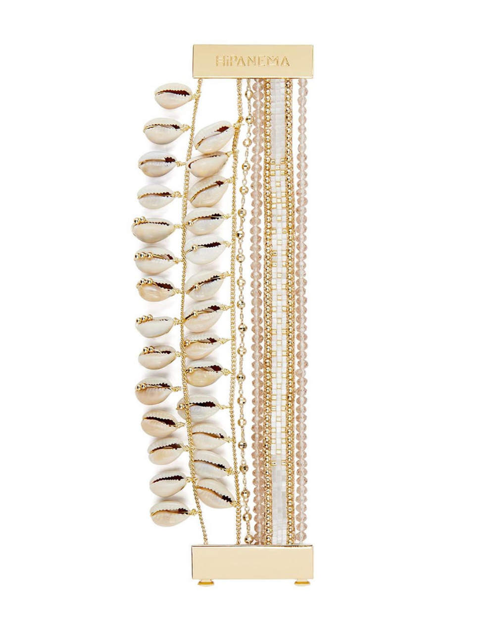SAMOA Hipanema White Cuff Bracelet