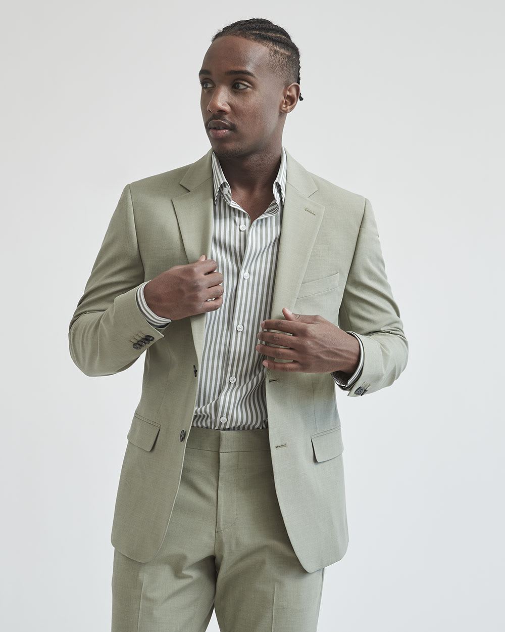 Slim Fit Stretch Suit Blazer