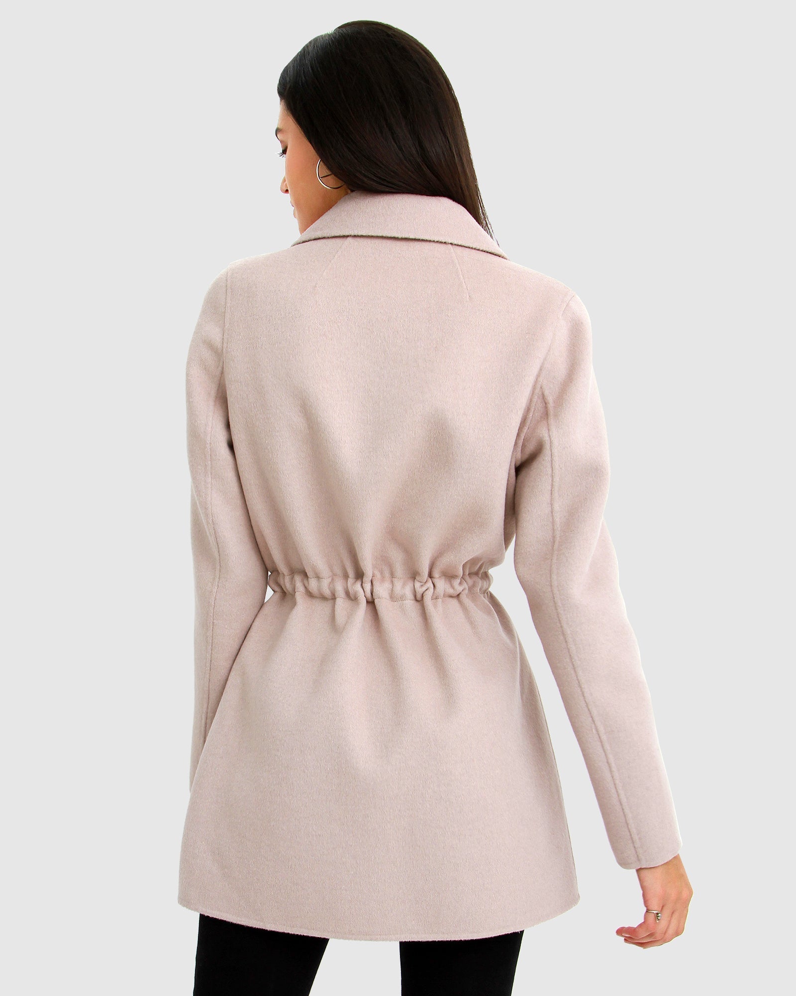 Belle & Bloom Electric Feel Drawstring Coat