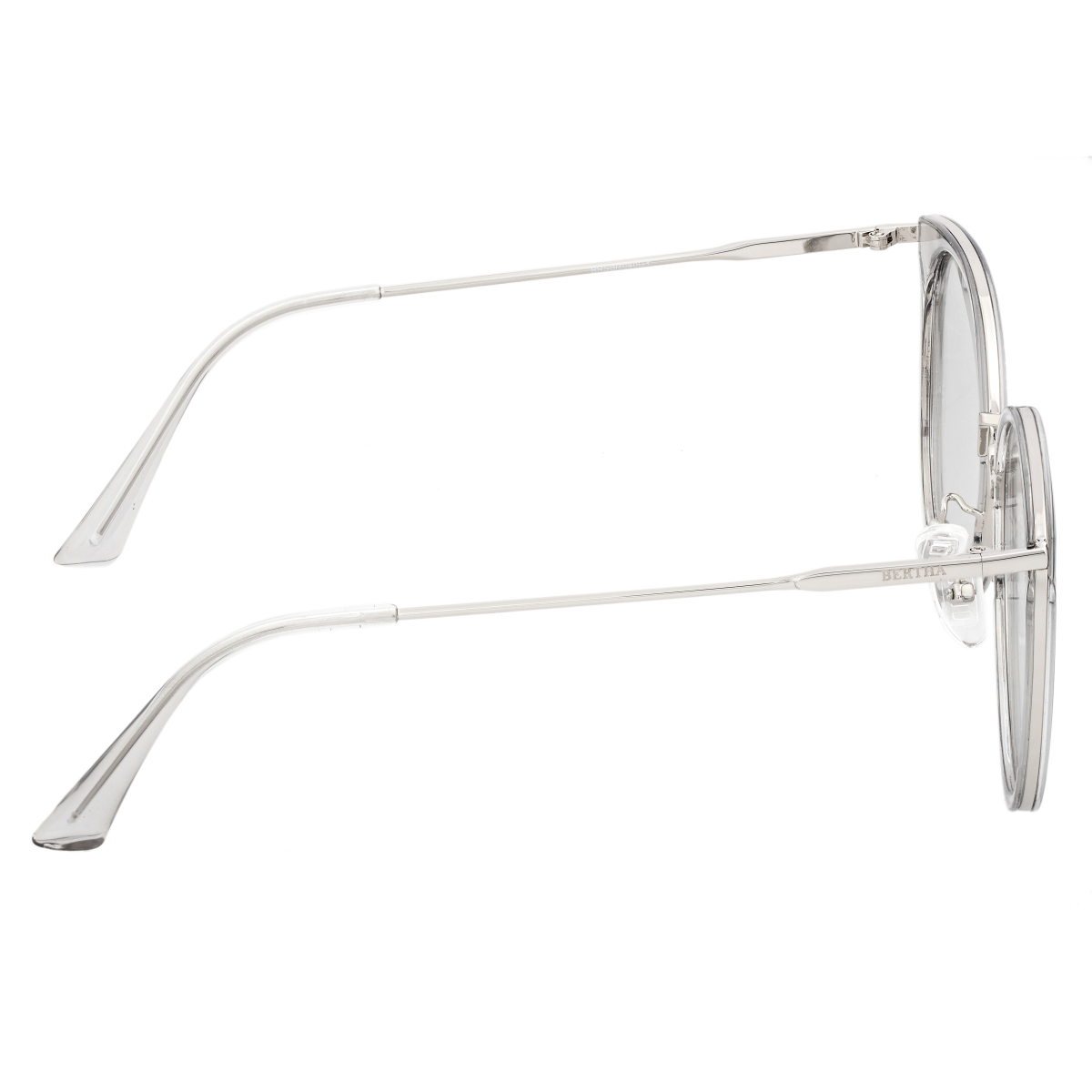 Bertha - Brielle Polarized Sunglasses - Clear/Clear