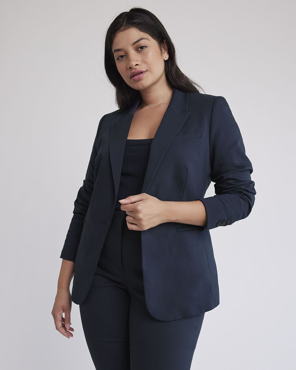 High Density One Button Blazer