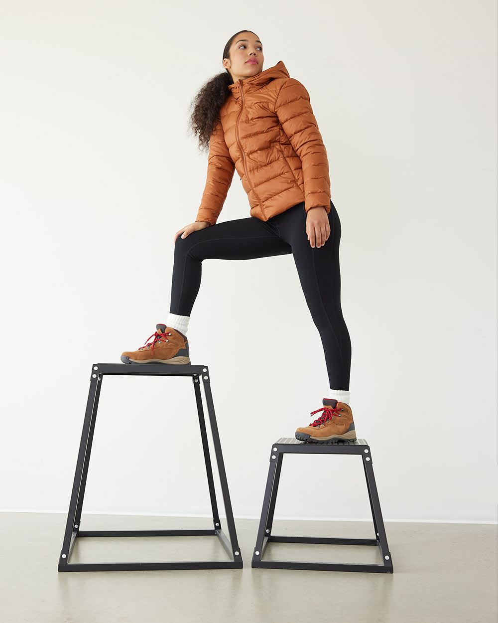 Short Quilted Packable Jacket