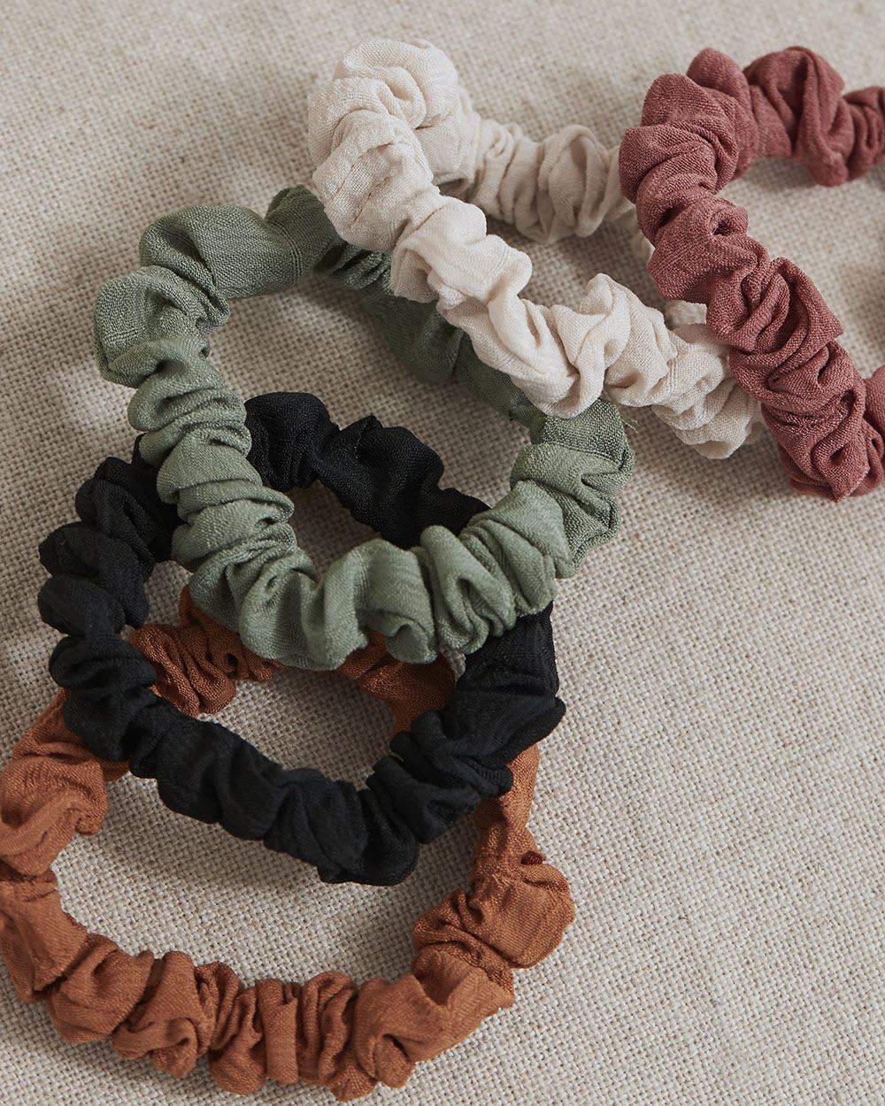 Small Scrunchies - Set of 5