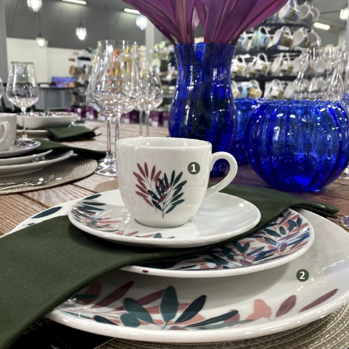 Oxford Coup Forest 20 Pieces Dinnerware Set Service for 4