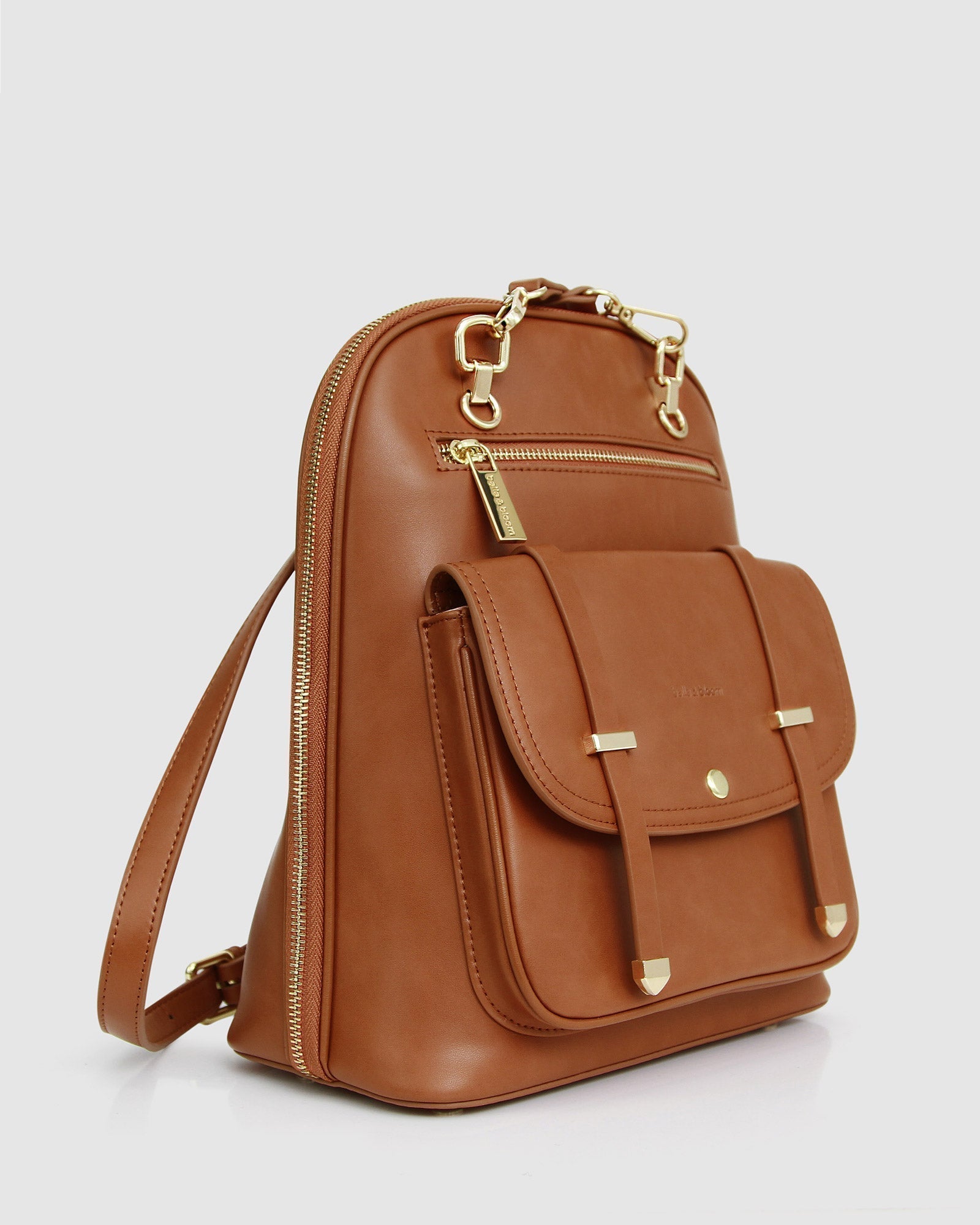 Belle & Bloom 5th Ave Leather Backpack