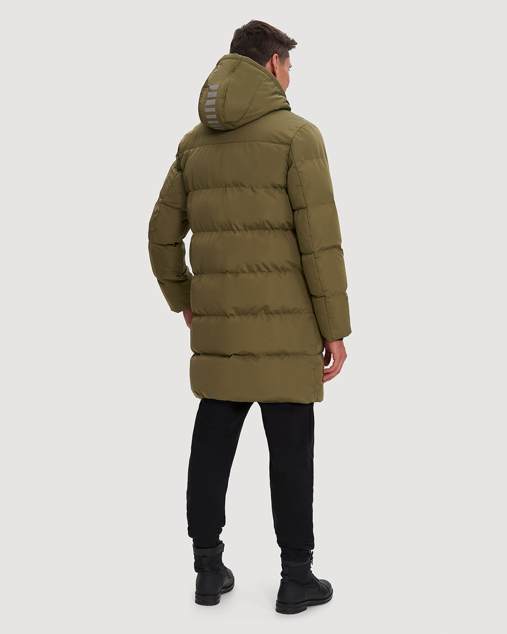 Noize - Trey Long Length Quilted Puffer