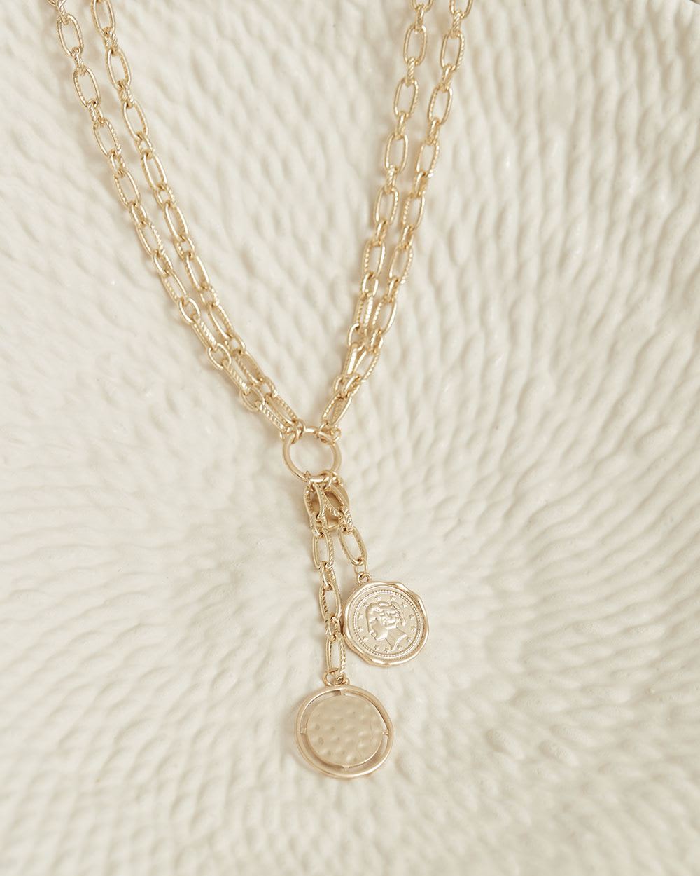 Golden Chain with Dollar Pendant