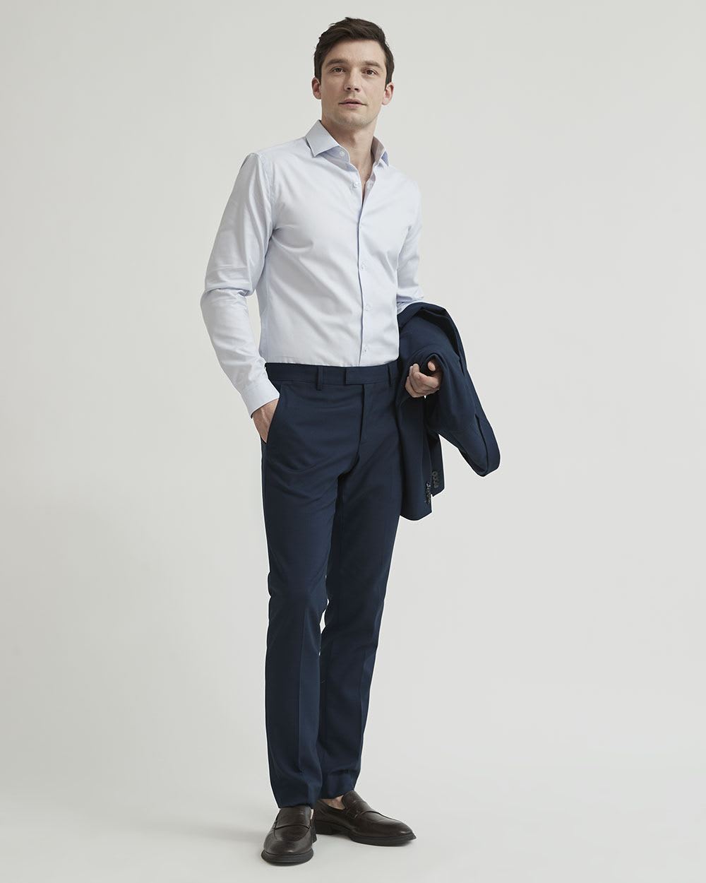 Essential Navy Suit Pant