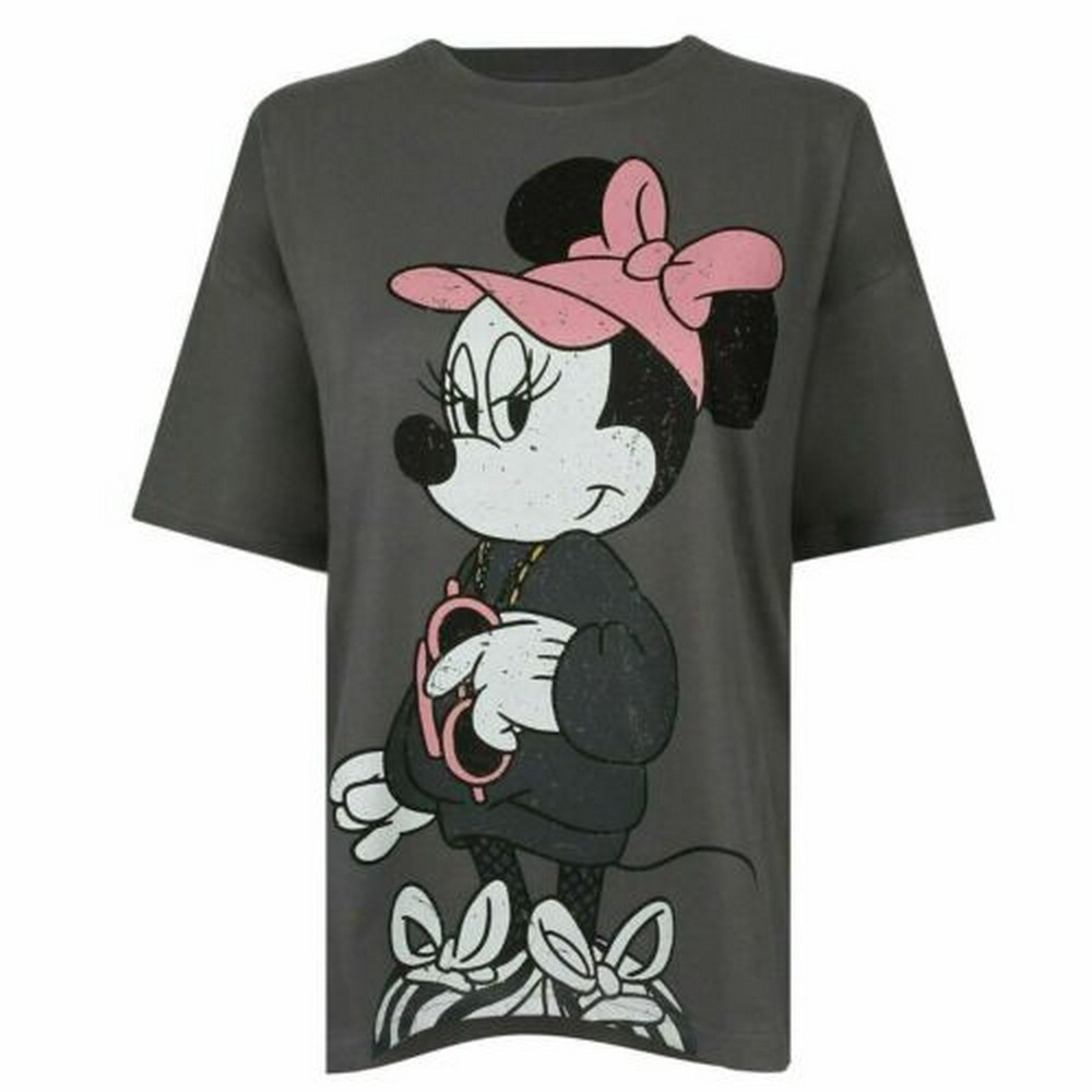 Disney - Womens/Ladies Sassy Minnie Mouse Oversized T-Shirt