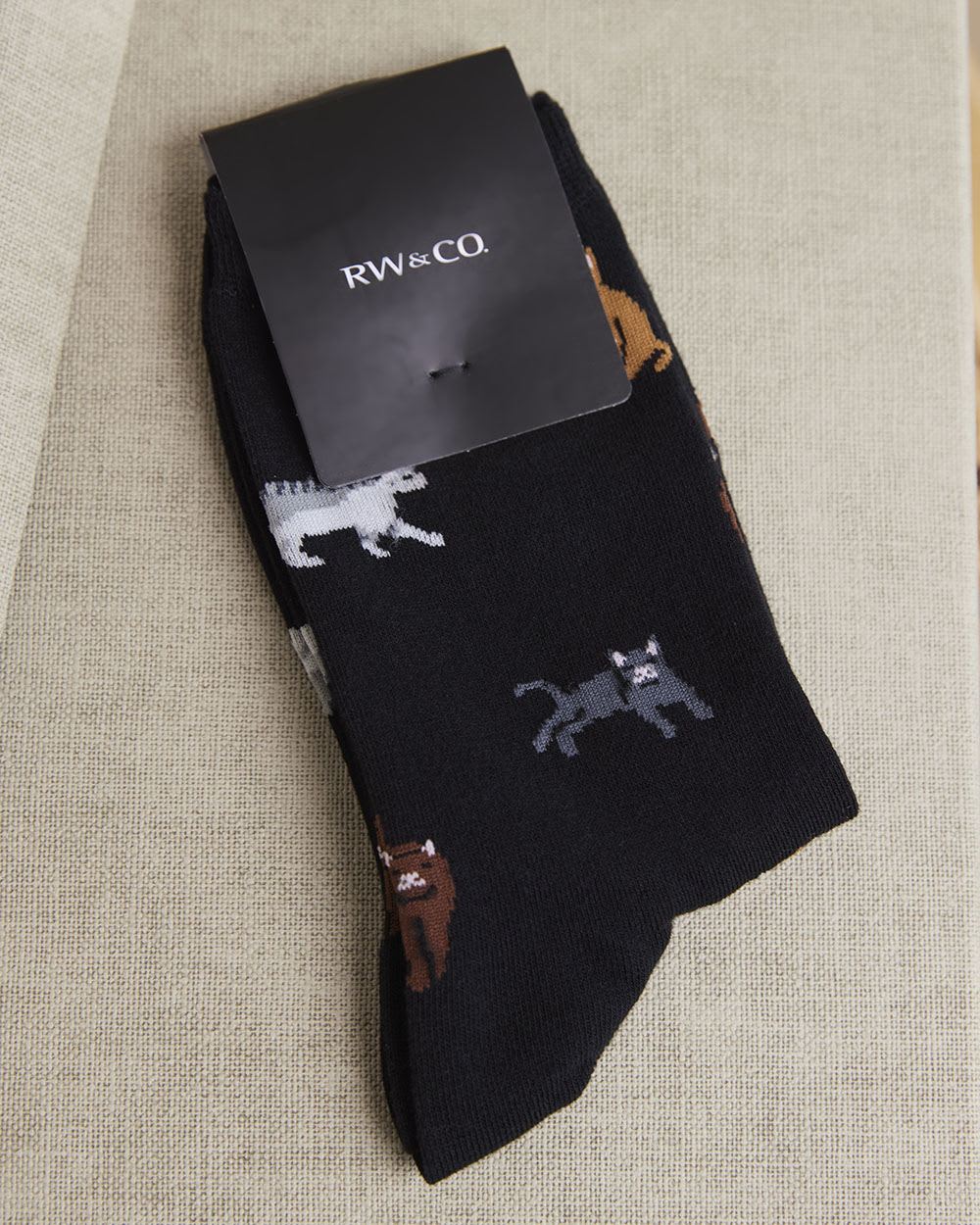Crew Socks with Cats