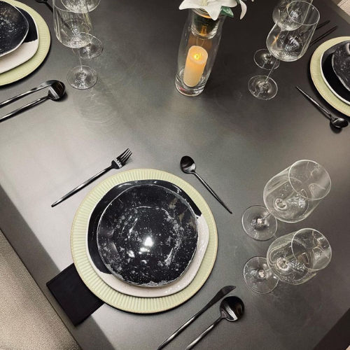 Oxford Ryo Luna 20 Pieces Dinnerware Set Service for 4