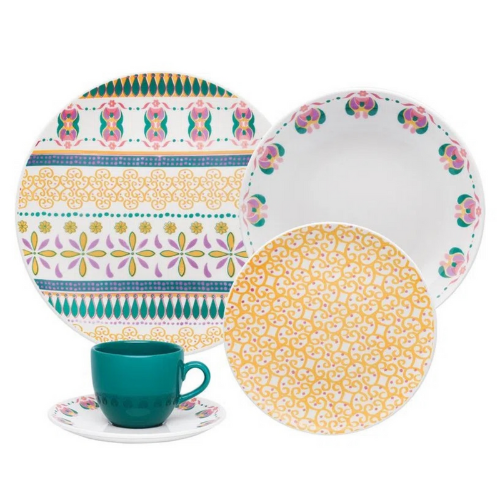 Oxford Coup Allegory 20 Pieces Dinnerware Set Service for 4