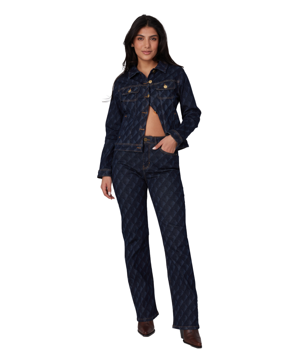 Lola Jeans DENVER-DRF High Rise Straight Jeans