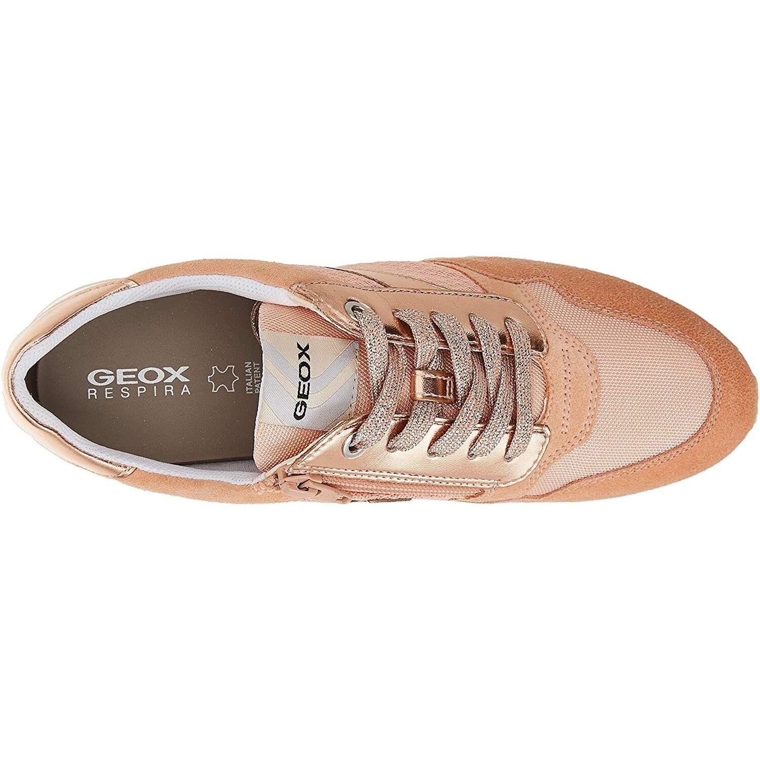 Geox - Womens/Ladies Tabelya Leather Sneakers