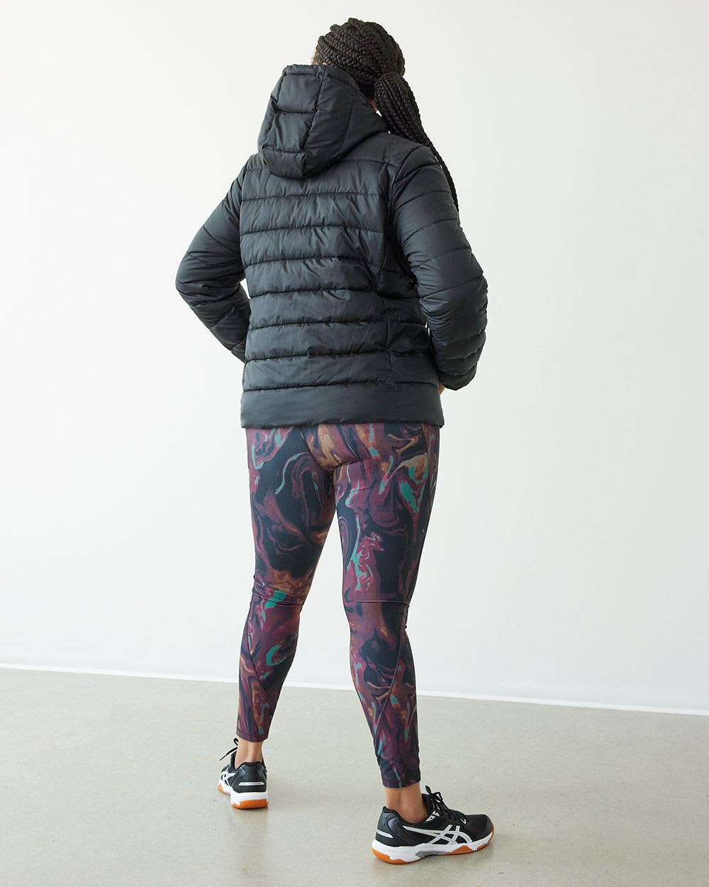 Short Quilted Packable Jacket