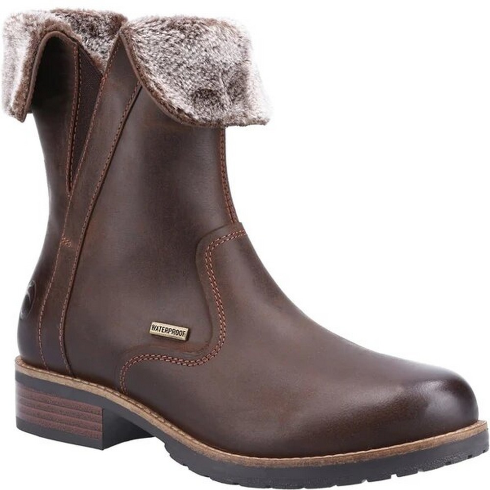 Cotswold - Womens/Ladies Dursley Leather Ankle Boots