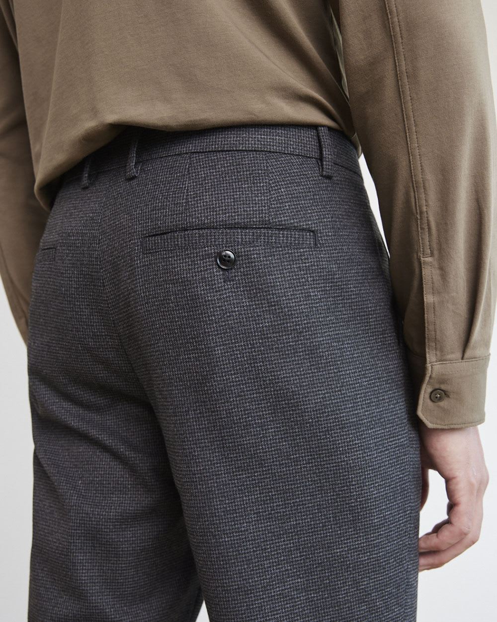 Tailored-Fit Houndstooth City Pant