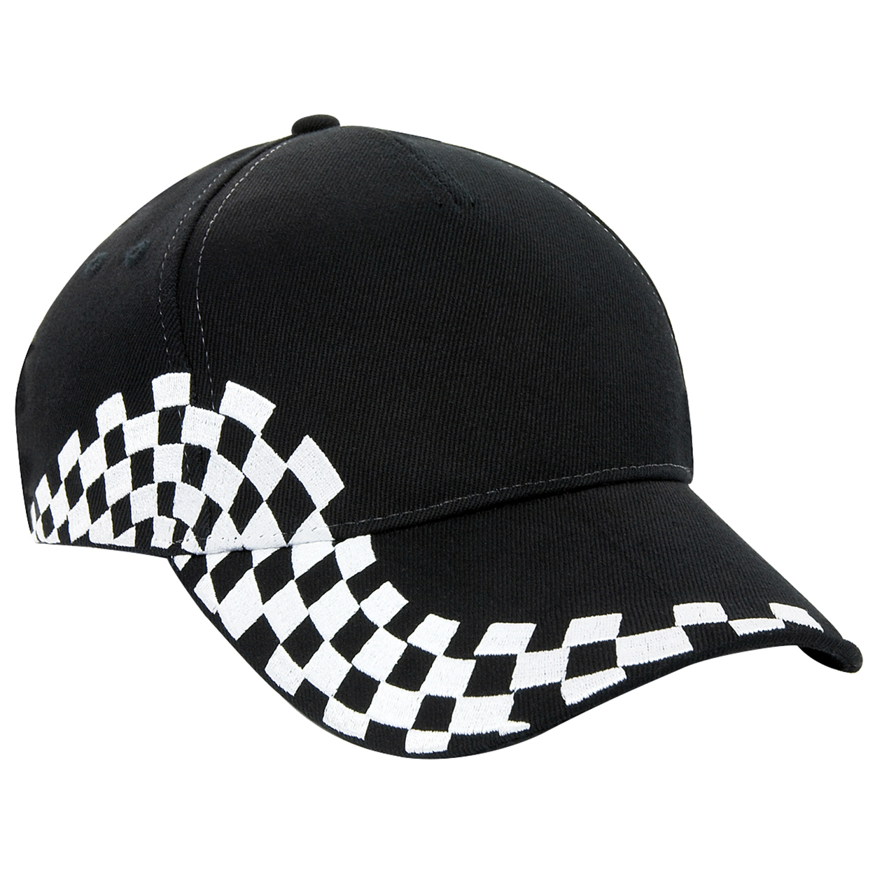 Beechfield - Unisex Grand Prix Baseball Cap (Pack of 2)