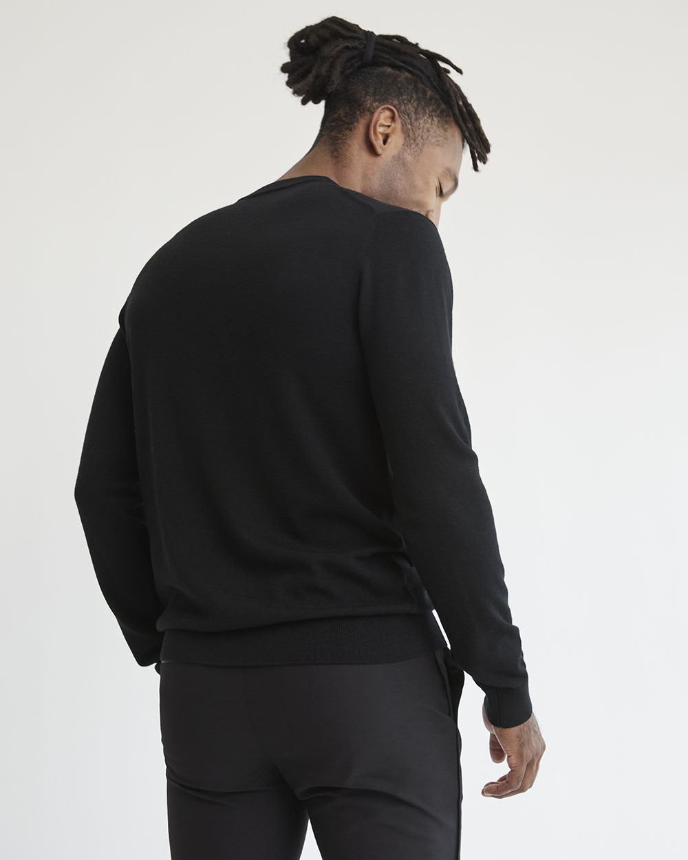Merino-Wool Crew-Neck Sweater