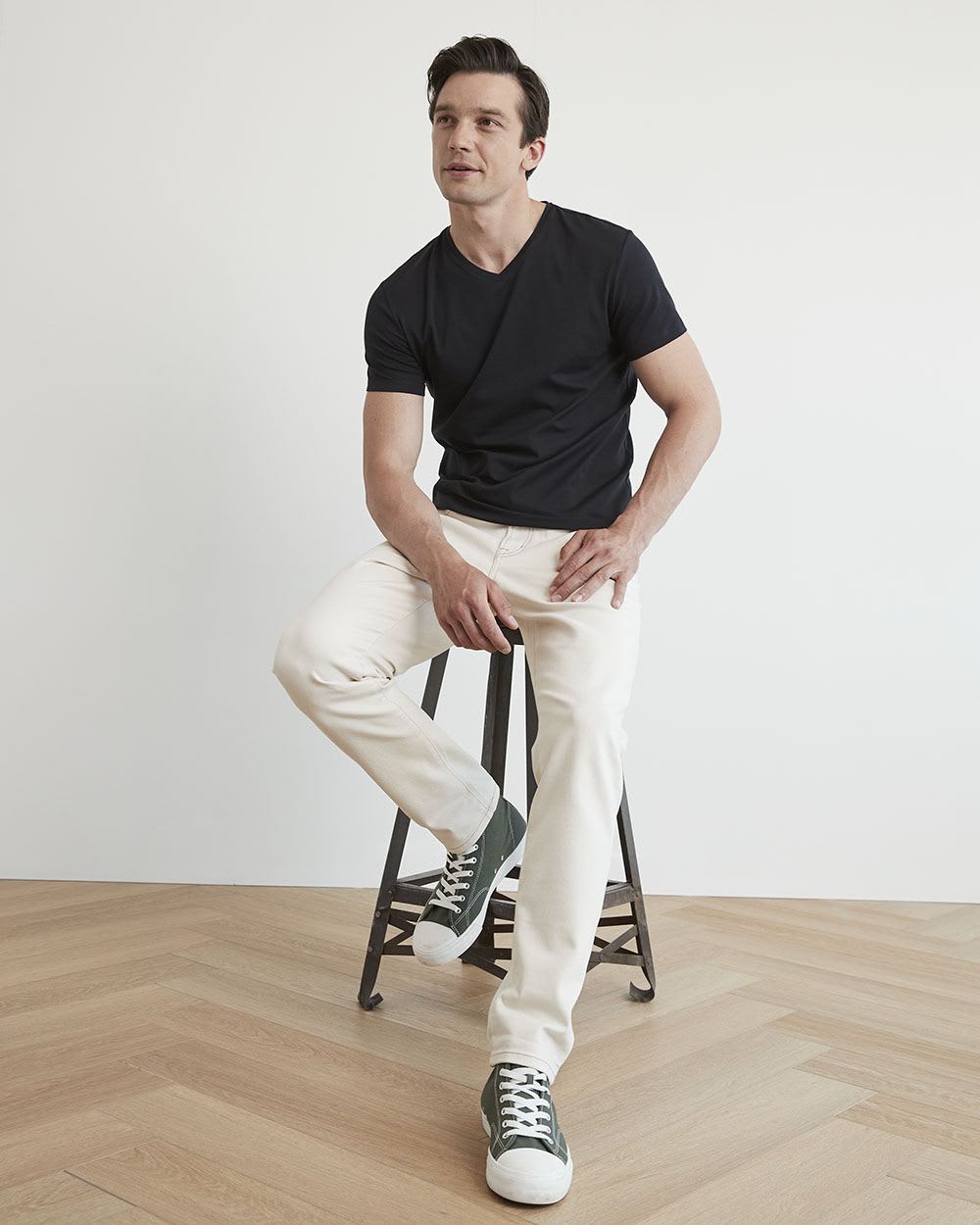 Supima Cotton (R) V-Neck T-shirt