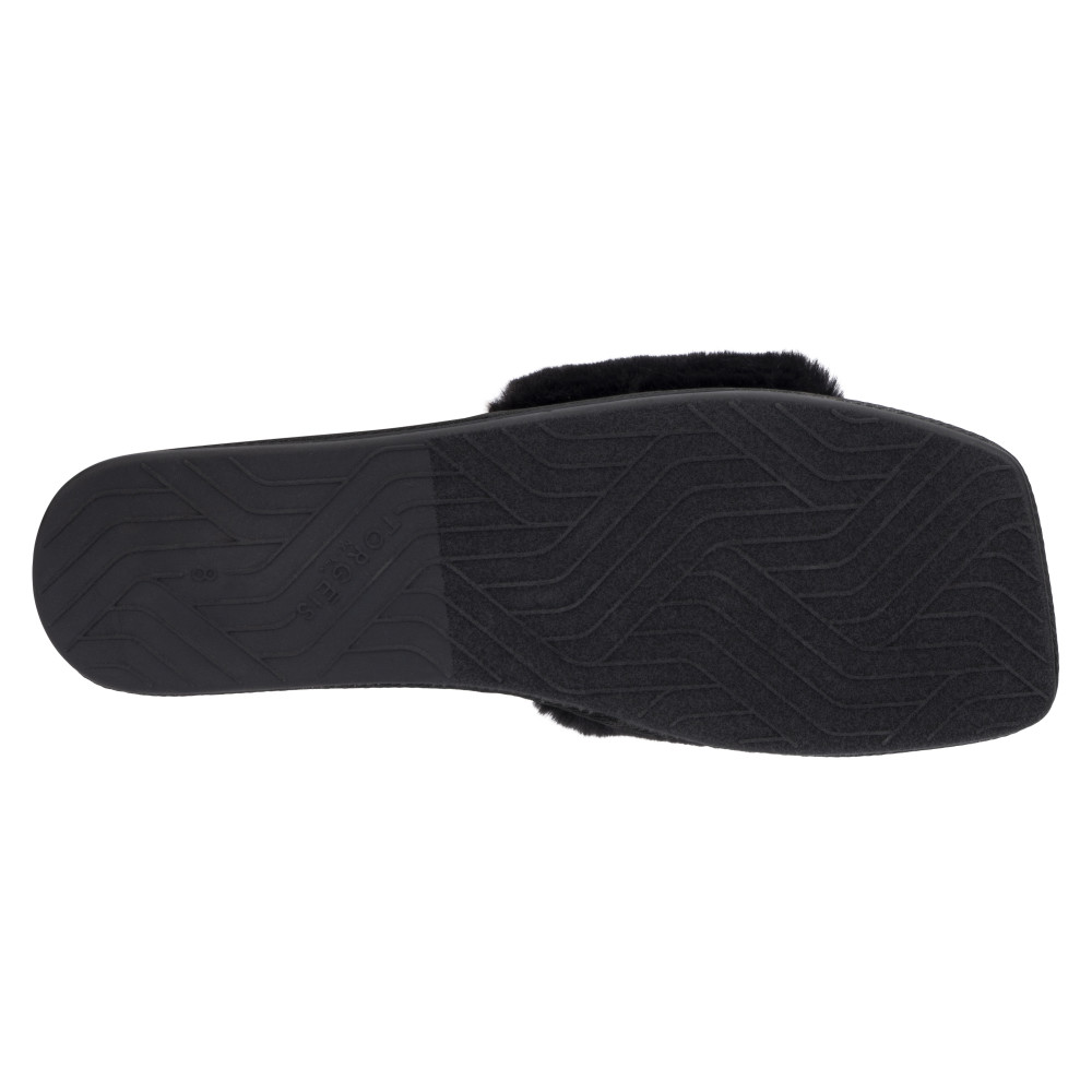 Torgeis - Women's Isabella Furry Slides