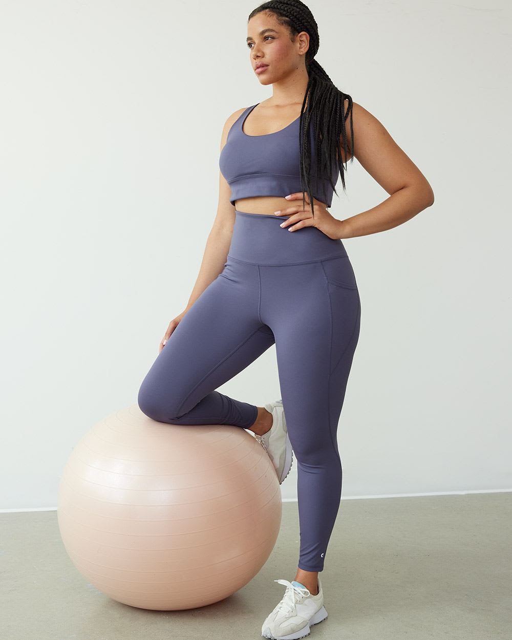 High-Rise Pulse Legging with Pockets, Hyba