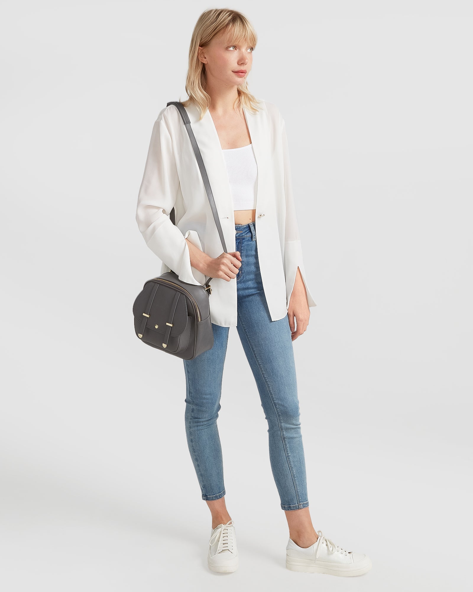 Belle & Bloom Sheer Genius Lightweight Blazer