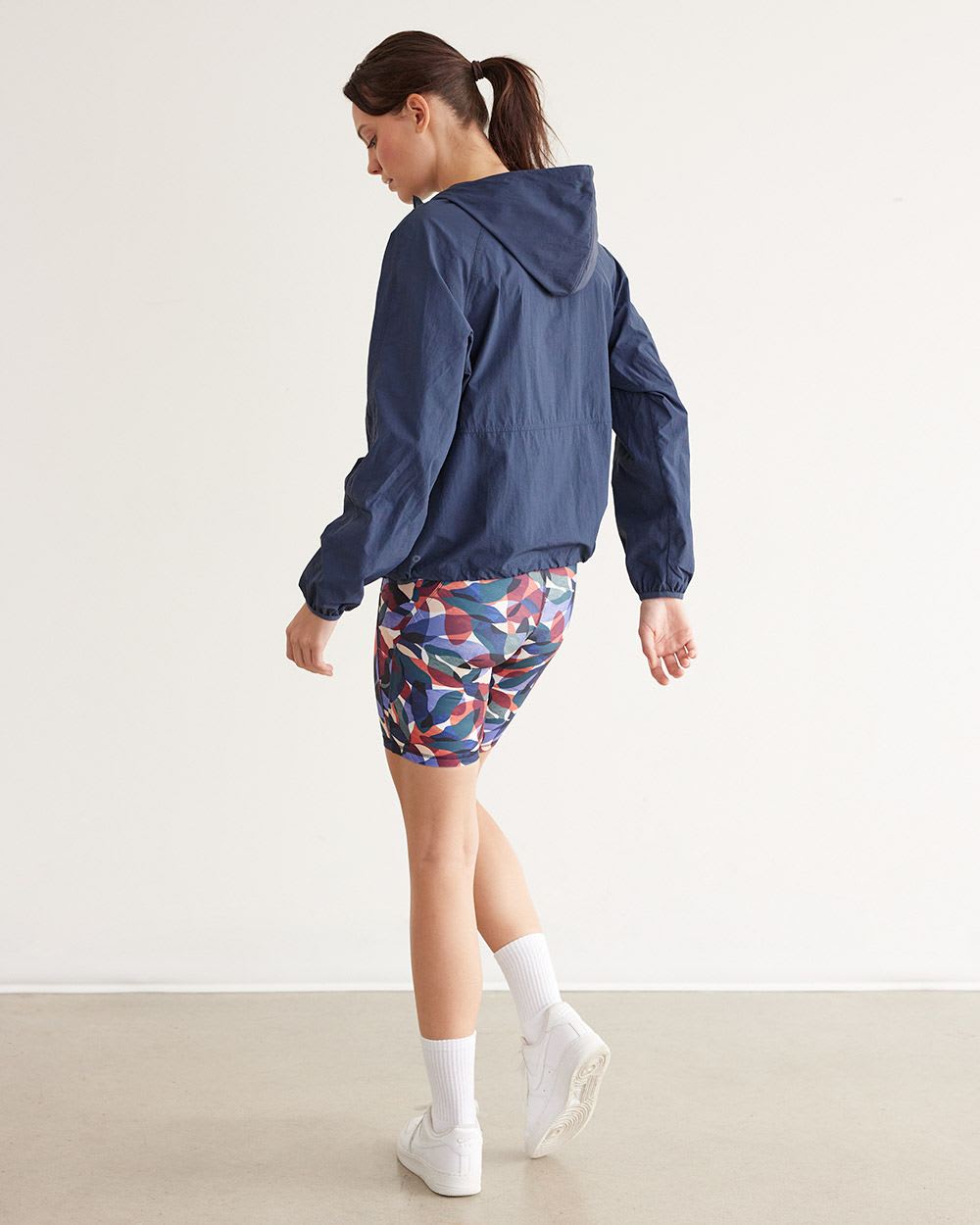 Crinkle Hooded Anorak, Hyba