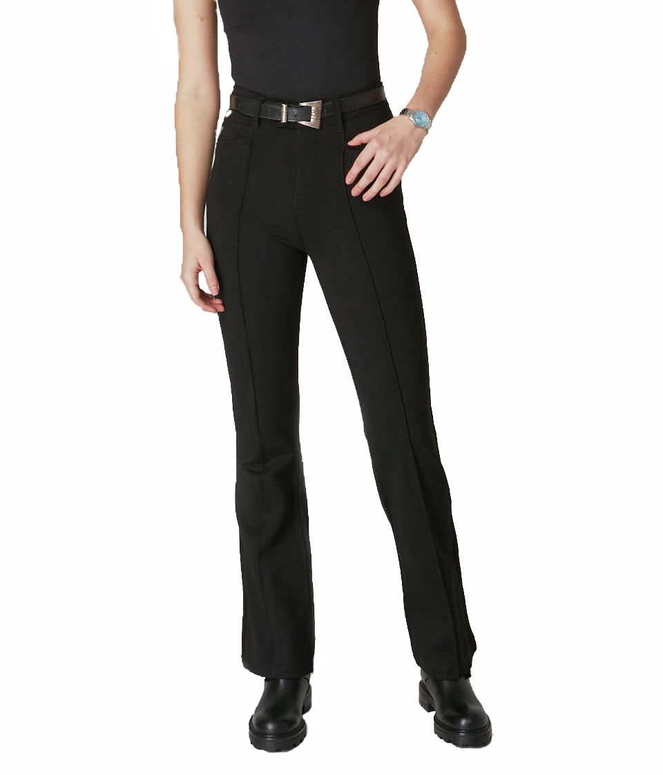 Lola Jeans AZURE-JBLK High Rise Trouser Pant