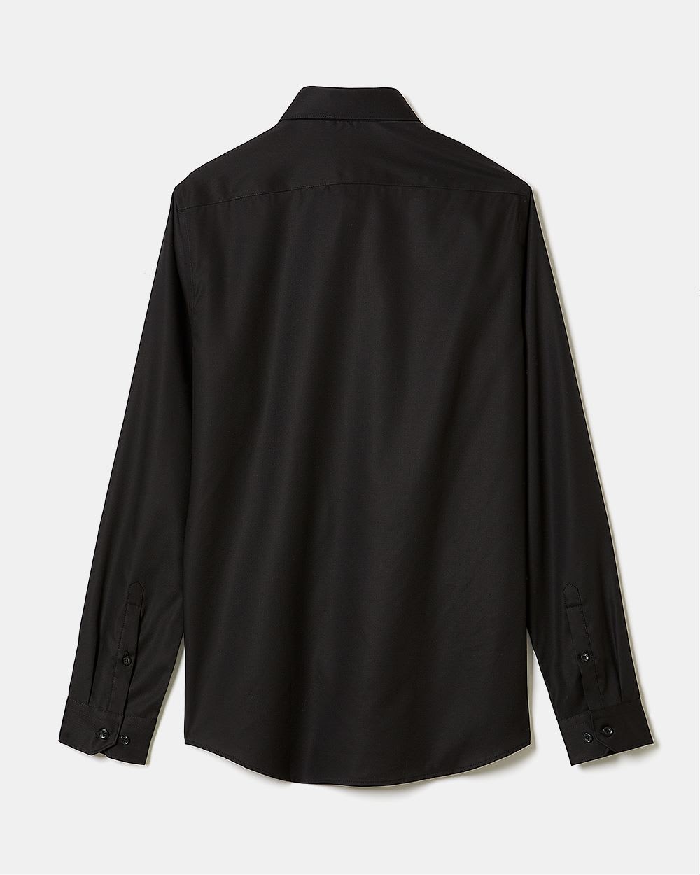 Solid Easy-care Twill Dress Shirt