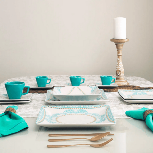 Oxford Quartier Domo 20 Pieces Dinnerware Set Service for 4