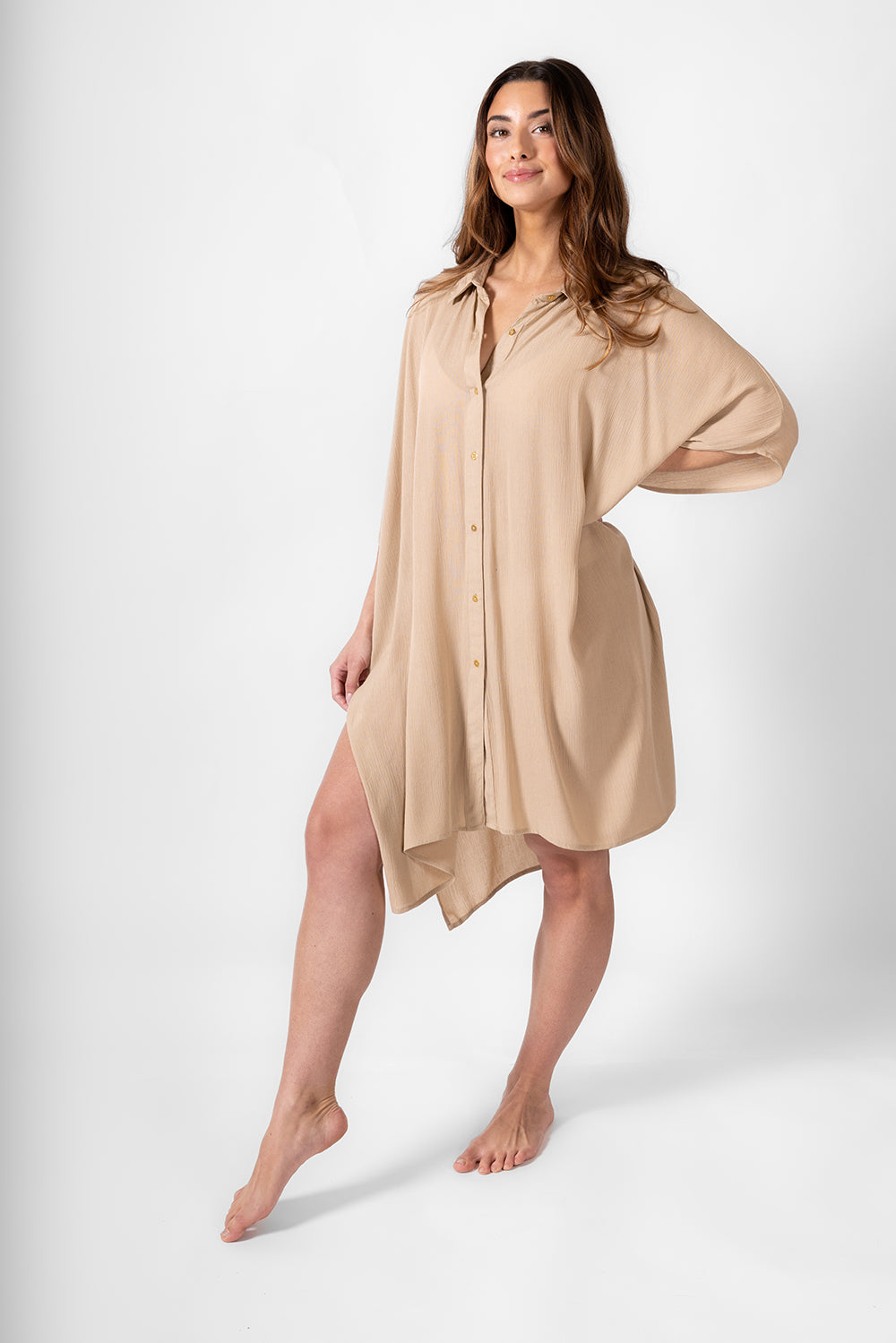 Koy Resort Miami Big Shirt Dress