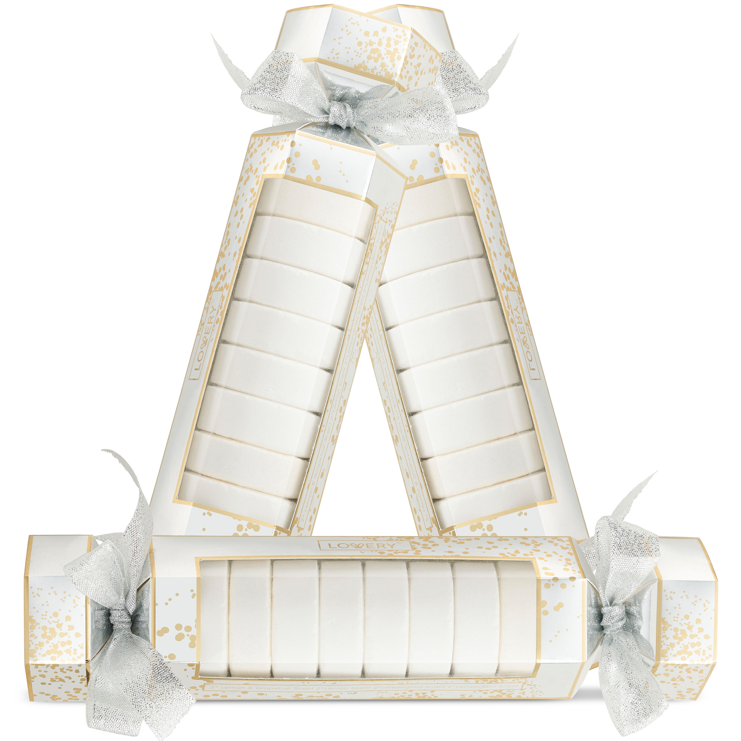 Lovery Shower Steamers Aromatherapy Self Care Gift - 8 Pc Essential Oils Shower Bombs