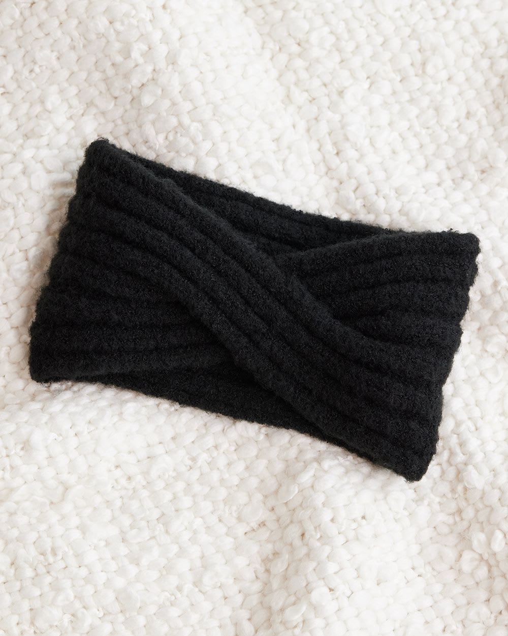 Knitted Crossover Headband