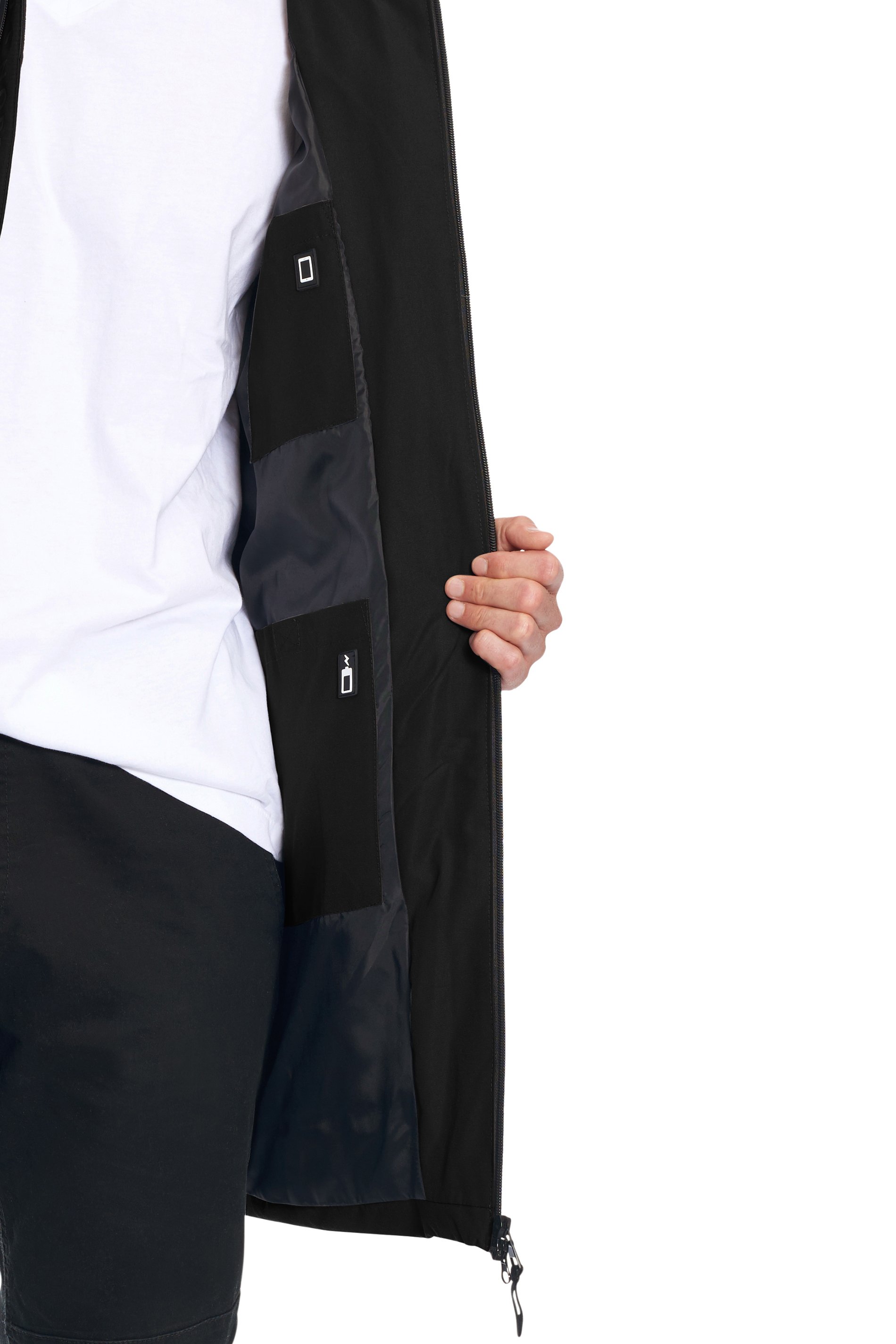 Alpine North Men's Vegan Down Recycled Winter Puffer Coat