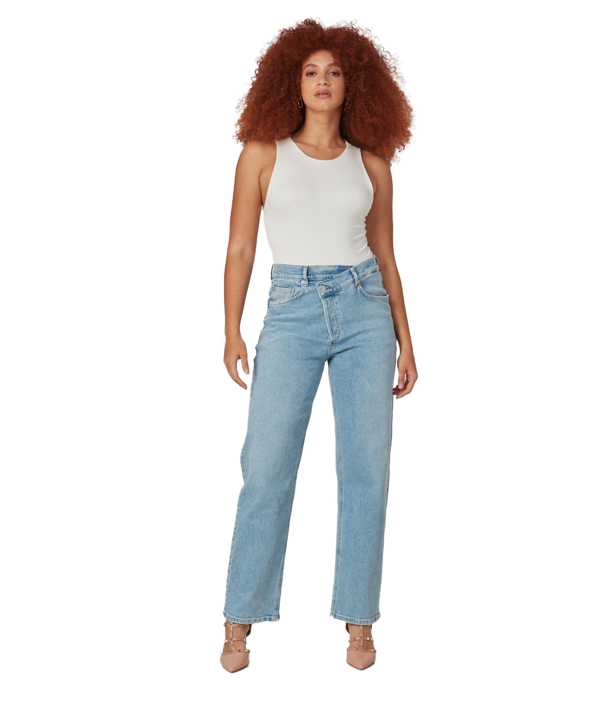 Lola Jeans BAKER-LS High Rise Crossover Jeans